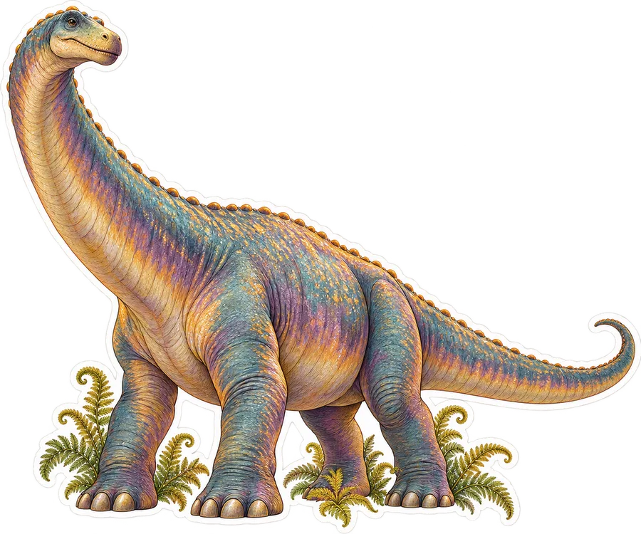 Dreadnoughtus — Species portrait dinosaur sticker, Storybook collection