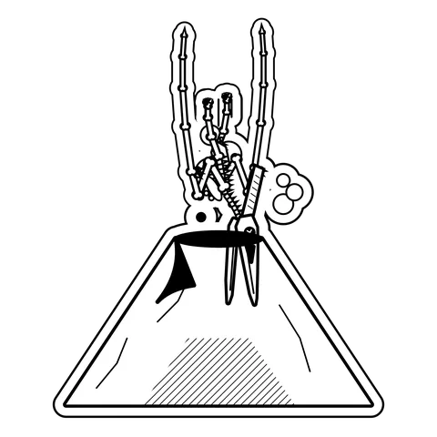 Pteranodon — Dove into a volcano crater looking for a warm roost. dinosaur sticker