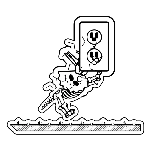Triceratops — Three horns, two slots: tried the wall socket. dinosaur sticker