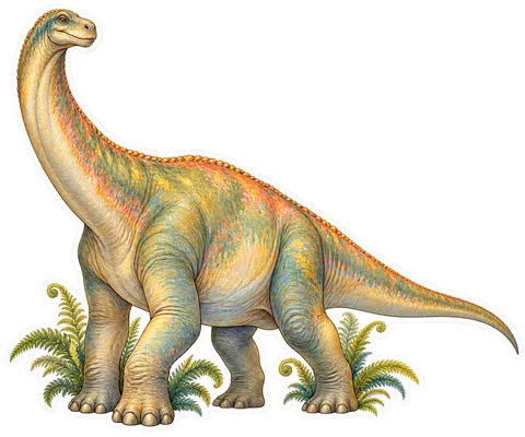 Argentinosaurus — Species portrait dinosaur sticker